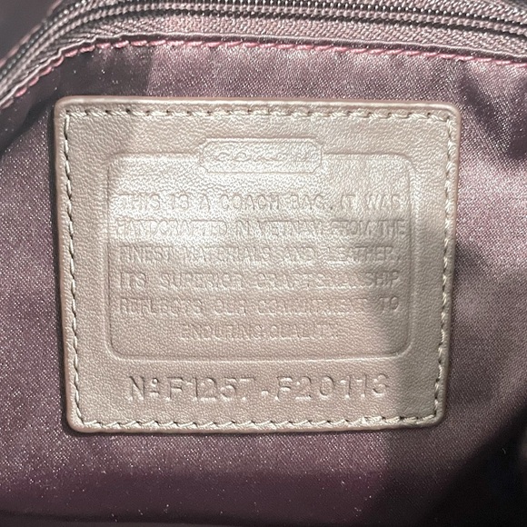 Coach Ashley Signature C Print Satchel - Picture 6 of 11